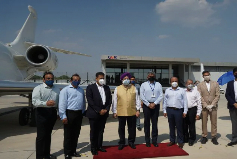 India's First Private Jet Terminal Delhi