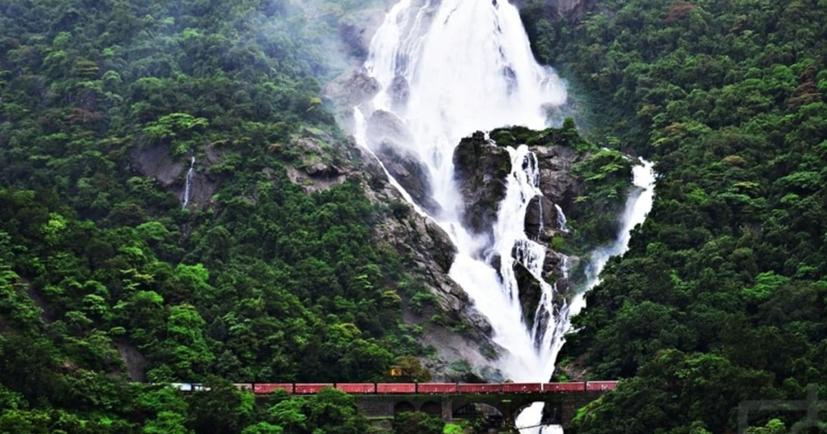 Dudhsagar Waterfalls In Goa Reopens For Those Missing Treks & Waterfalls