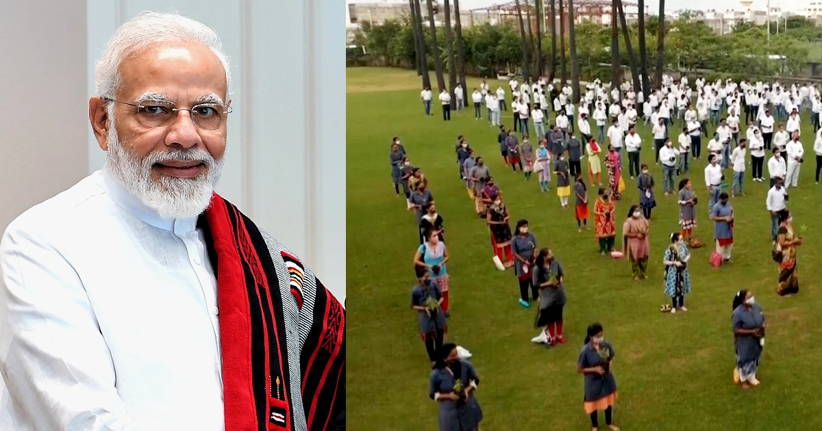 70,000 Saplings To Be Planted In Gujarat To Celebrate PM Modi’s 70th Birthday