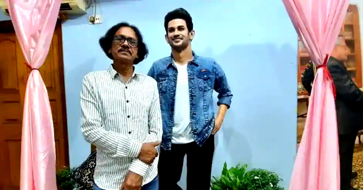 Sushant Singh Rajput Immortalised With Wax Statue Made By West Bengal Fan & Sculptor