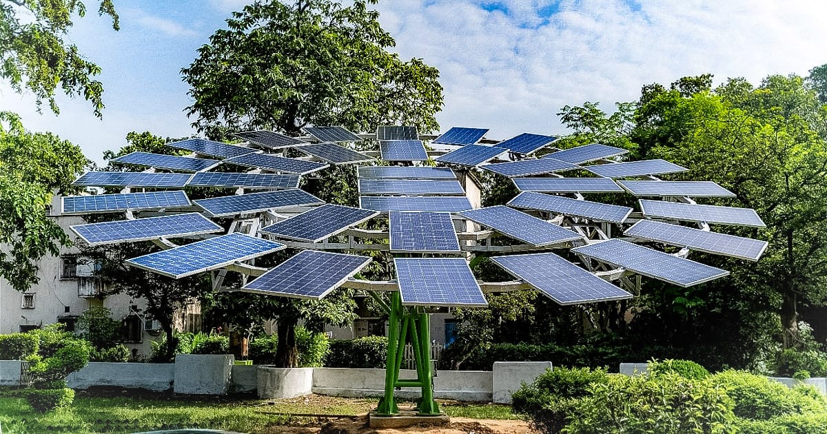West Bengal Installs World’s Largest Solar Tree Generating 12,000-14,000 Units Of Clean & Green Power