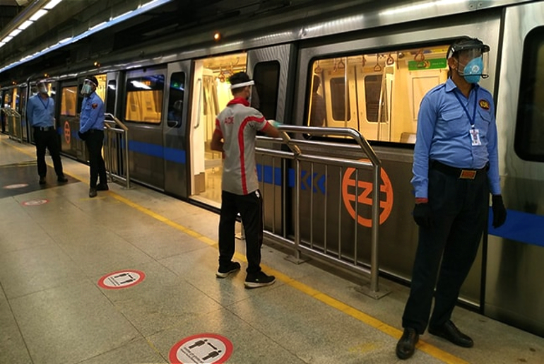 Delhi Metro Pandemic