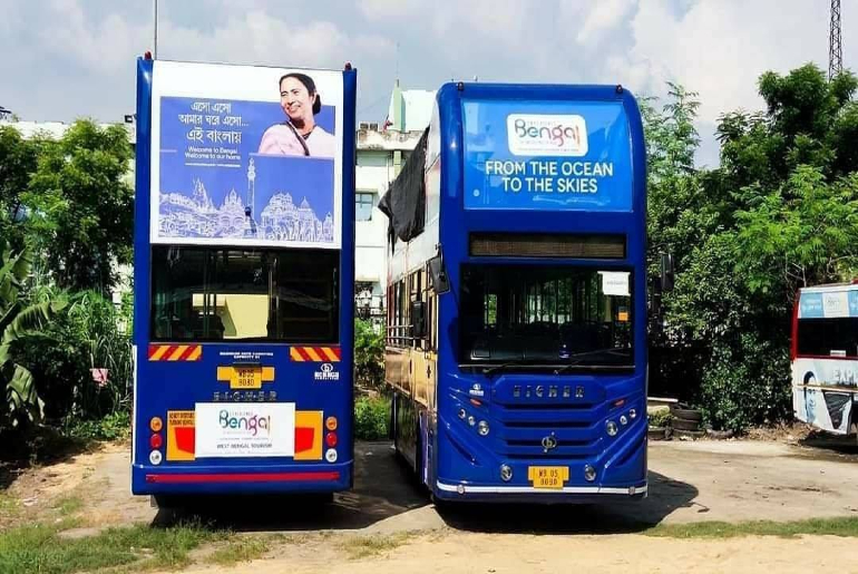 Kolkata Double Decker Buses 