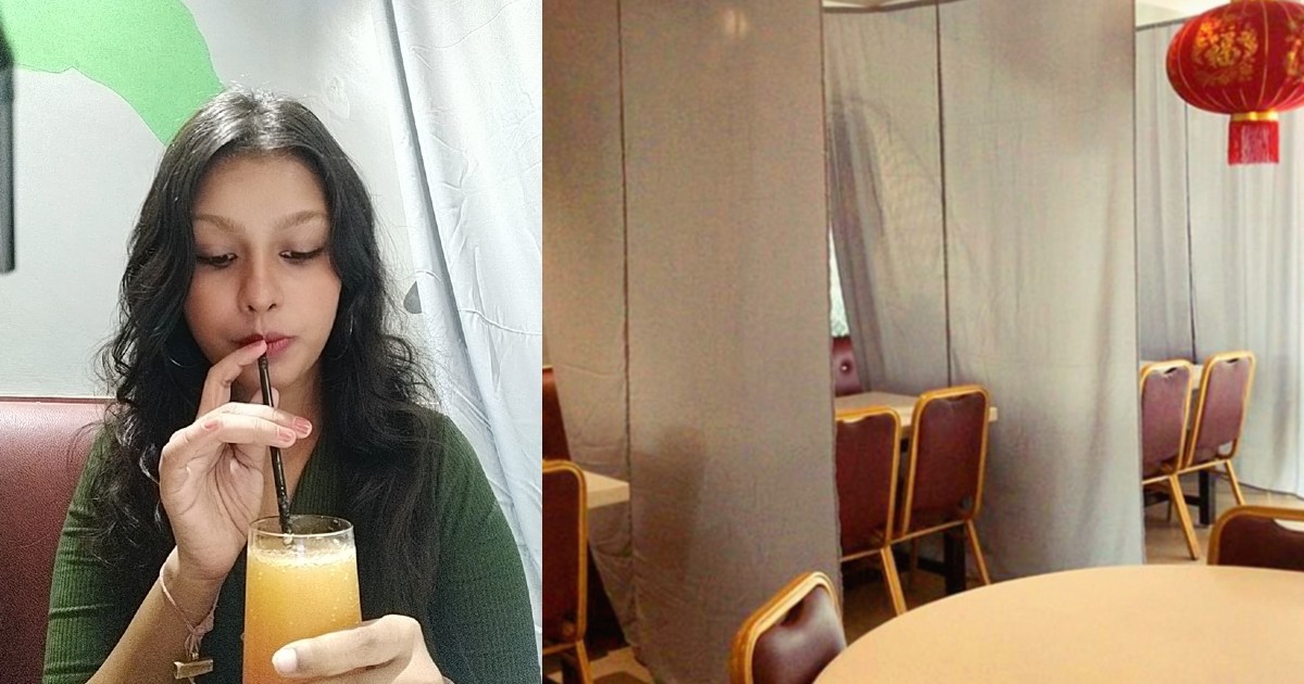 I Went To This Eatery In Kolkata Where They Used Curtained Booths For Social Distancing