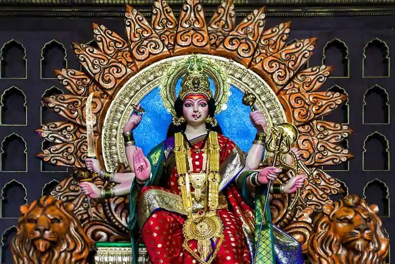  Durga Temple Jharkhand Girl Child