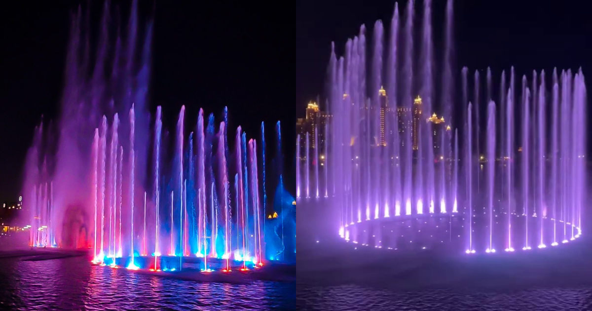 In Pictures: Dubai’s Dreamy Palm Fountain Is Officially The largest fountain in the world