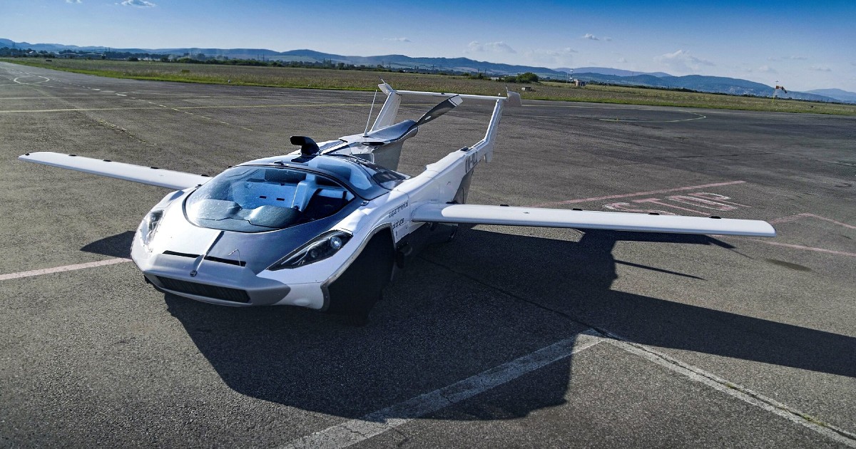 Wow! This Car Can Transform Itself Into An Airplane In Just 3 Minutes