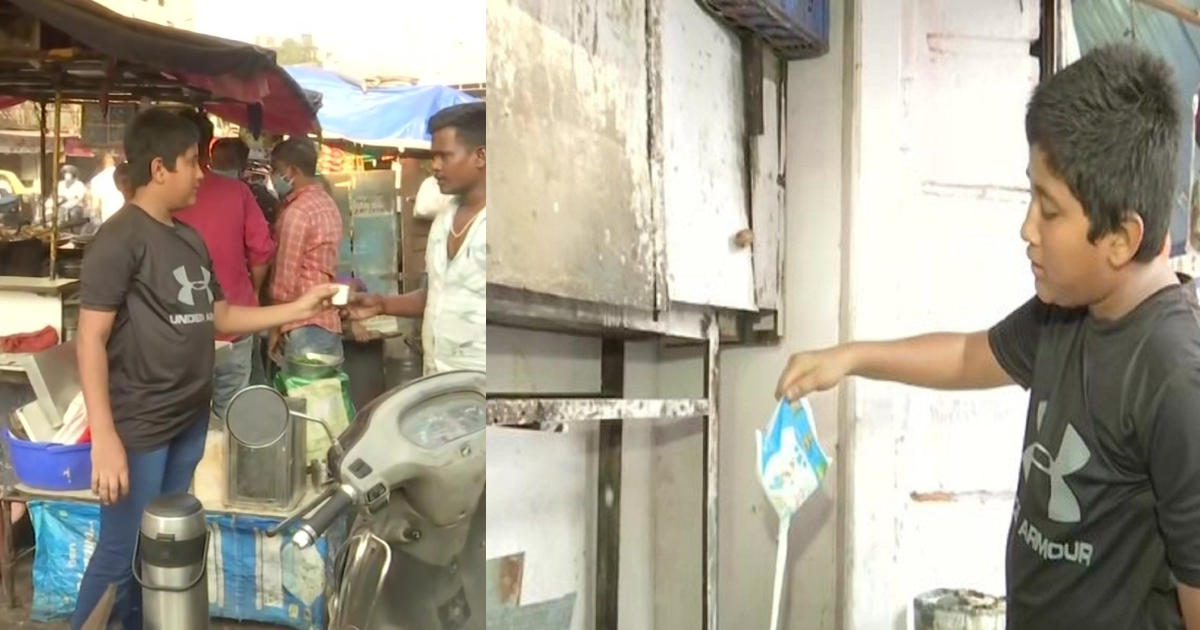 14-Year-Old Mumbai Boy Sells Tea After Mother Loses Job Amid Pandemic