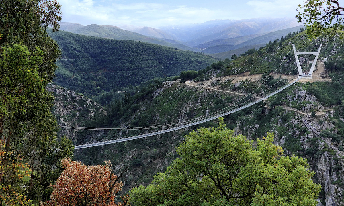 Portugal To Get World’s Longest Pedestrian Suspension Bridge At The Height Of 1,692 Ft