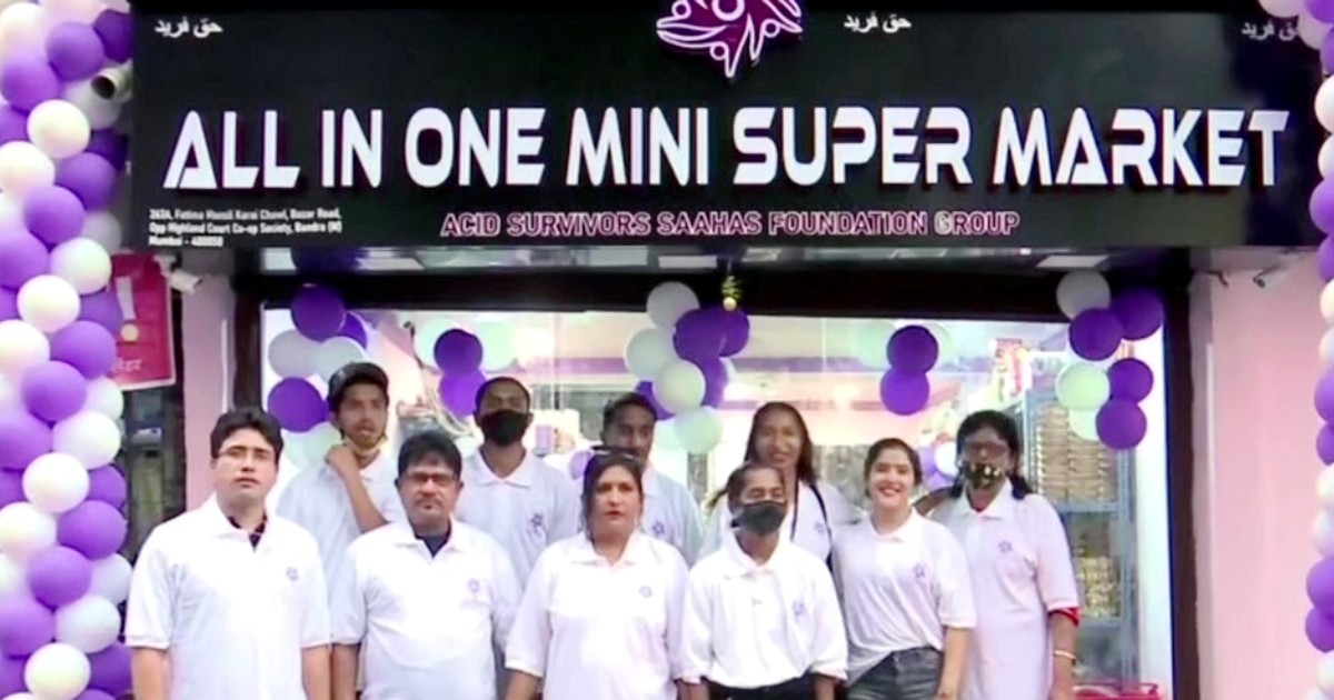 Shop At This Empowering Supermarket In Mumbai Run By Acid Attack Survivors