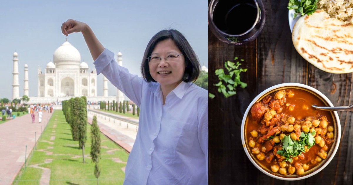 Taiwan President Loves Indian Food; Always Orders Channa Masala & Naan