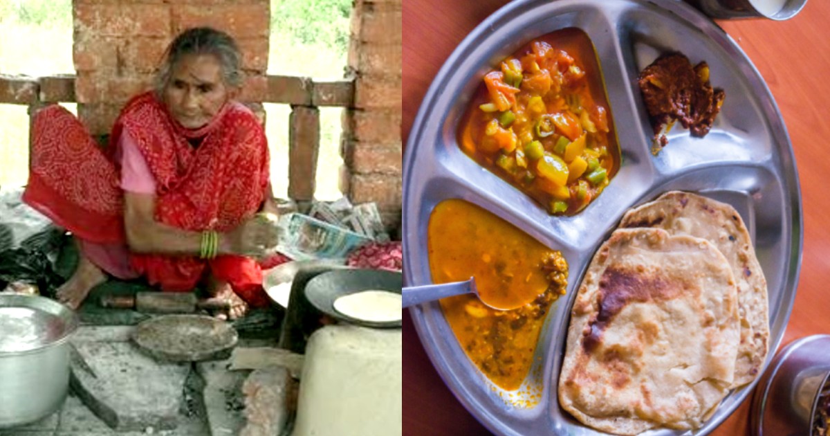 80-Year-Old Rotiwali Amma From Agra Selling Thalis Seeks Help For Her Stall