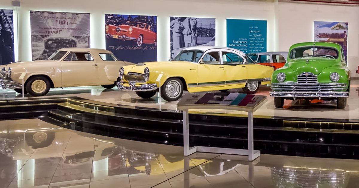 This Museum In Sharjah Is Home To Over 100 Vintage Cars