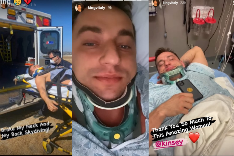 King Vitaly Breaks Neck and Back