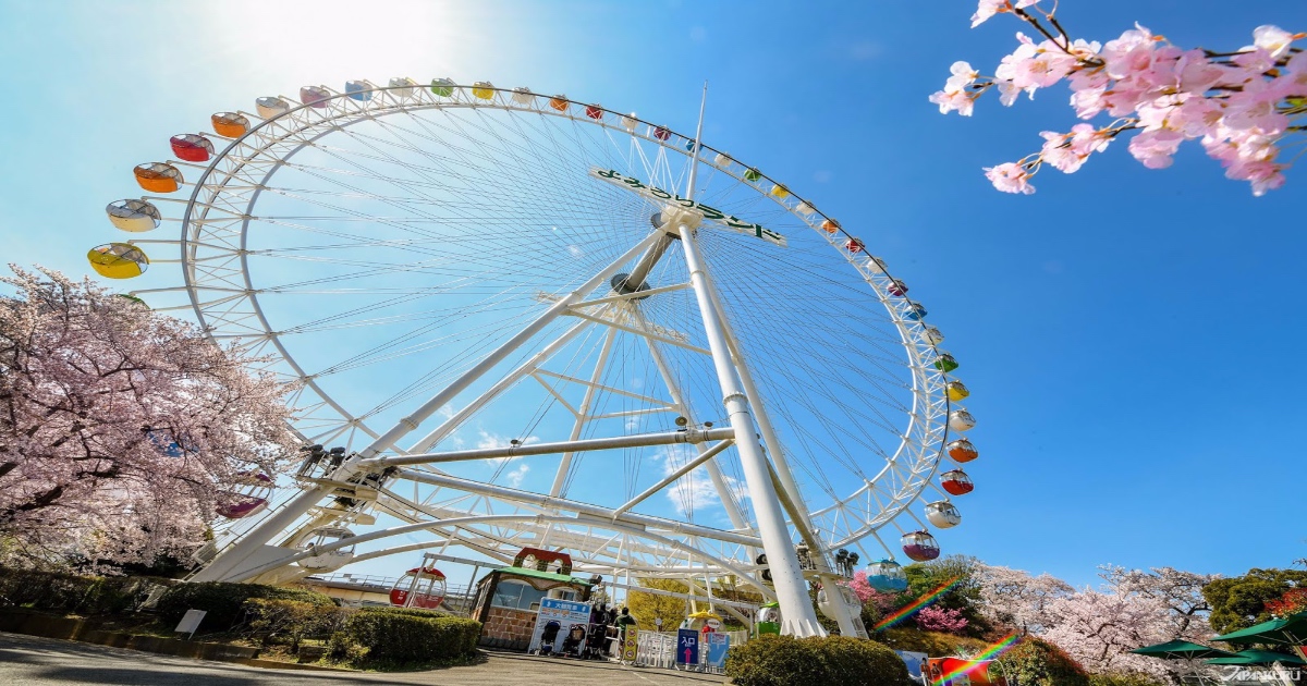 Work From Top Of A Wi-Fi- Equipped Ferris Wheel At This Japan Theme Park