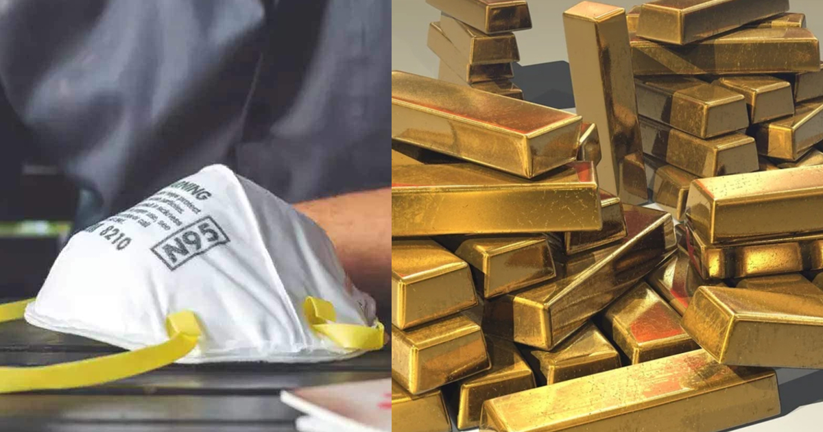 Man Arrested In Kerala For Smuggling Gold Inside N-95 Face Mask
