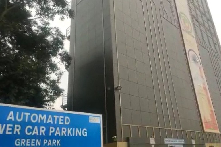 Delhi First Automated Tower Parking Green Park