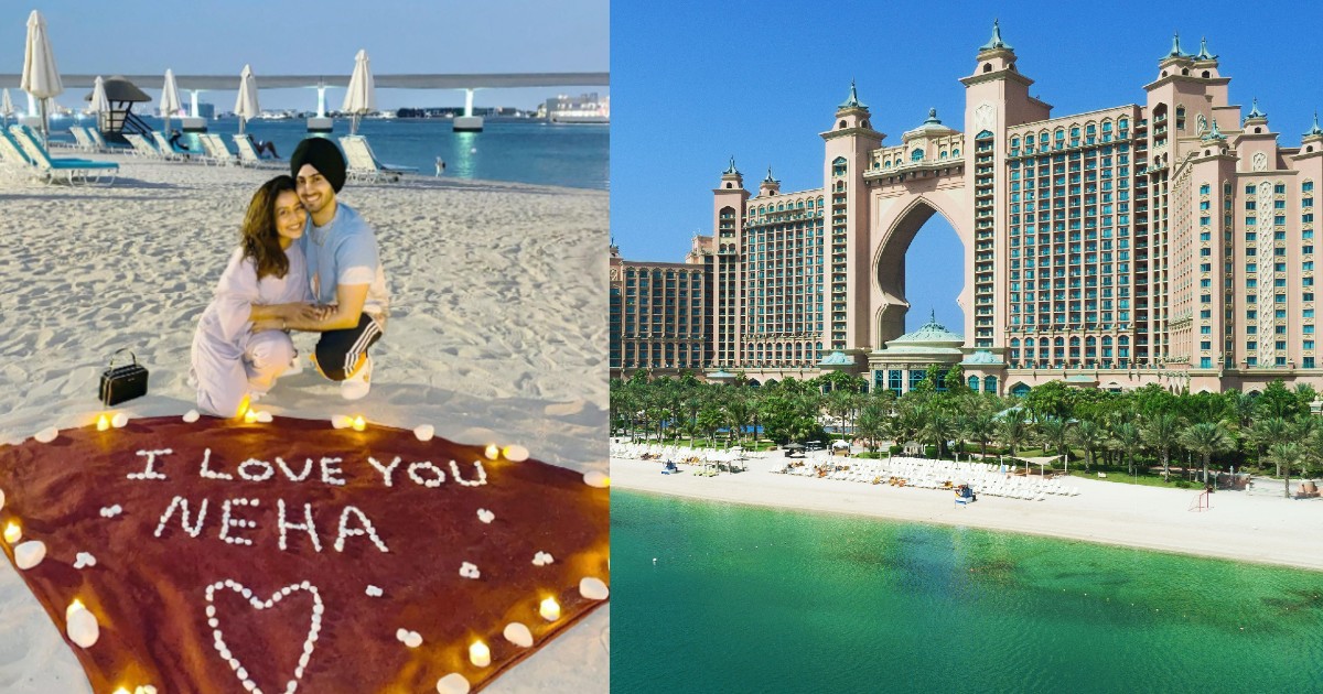 Neha Kakkar & Rohanpreet Singh’s Dubai Honeymoon Pics Are Full Of Sun, Sand & Romance