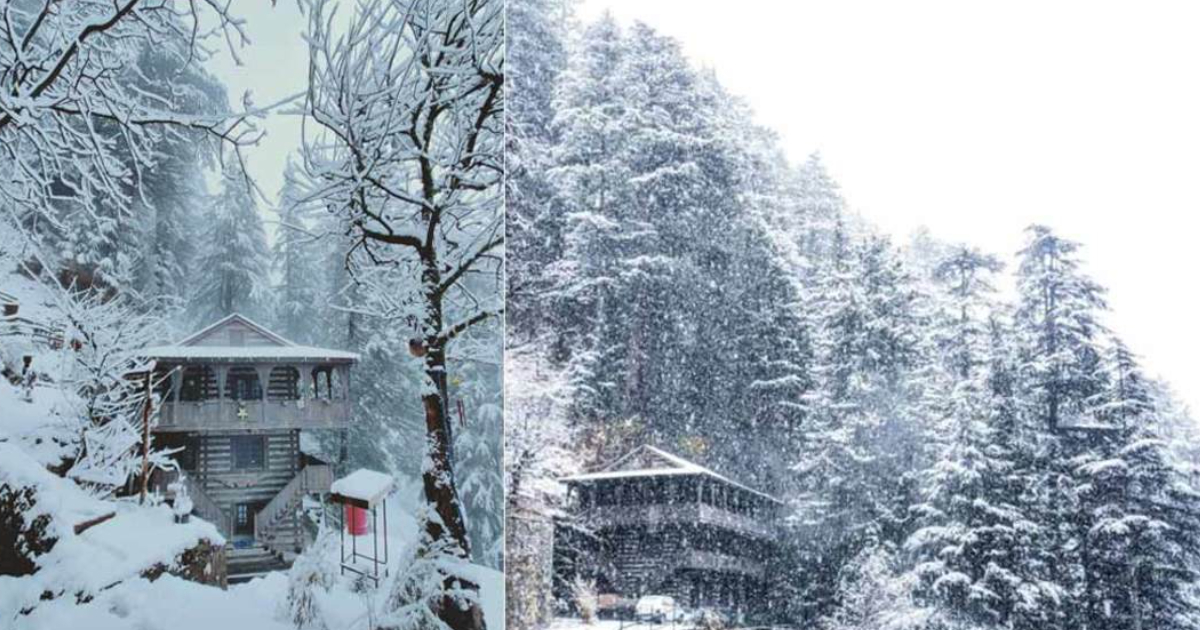 Once An Abandoned Estate, This Snow-Covered Homestay In Himachal Will Remind You Of Narnia