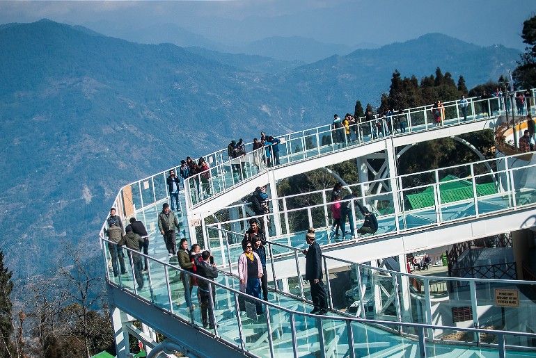 India's First Glass Skywalk Pelling Sikkim