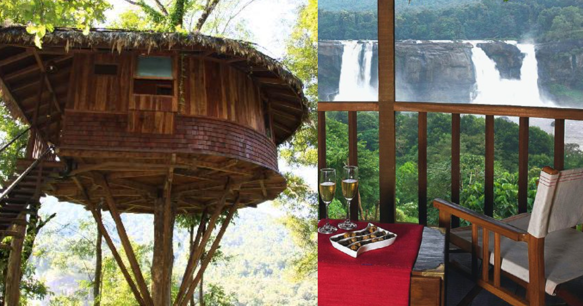 Stay At This Treehouse In Kerala Overlooking The Glorious Athirapally Waterfalls