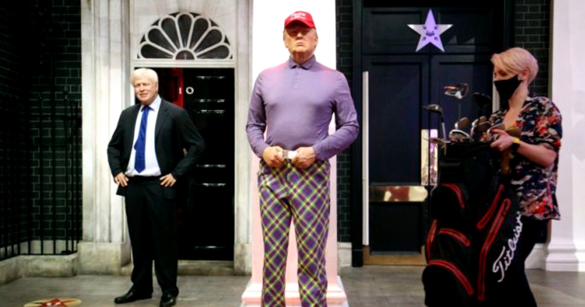 Madame Tussauds London Gives Donald Trump’s Statue A Golfer Makeover