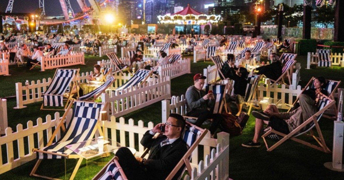 Hong Kong Opens Socially Distanced Entertainment Park With Private Pods & Food Hall