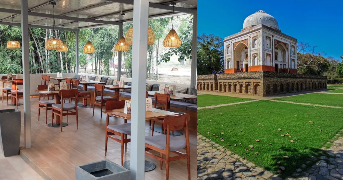 Savour Comfort Food At This Lakeside Cafe In Delhi With The View Of A Mughal Burj