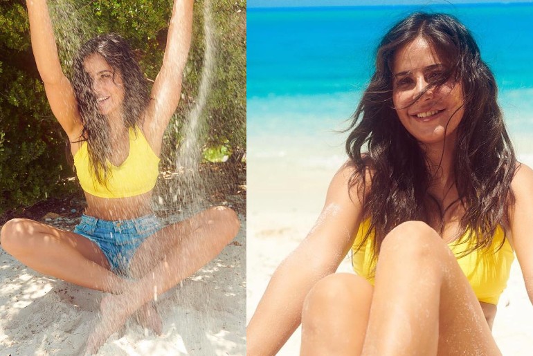 Katrina Kaif Beach Pics Maldives