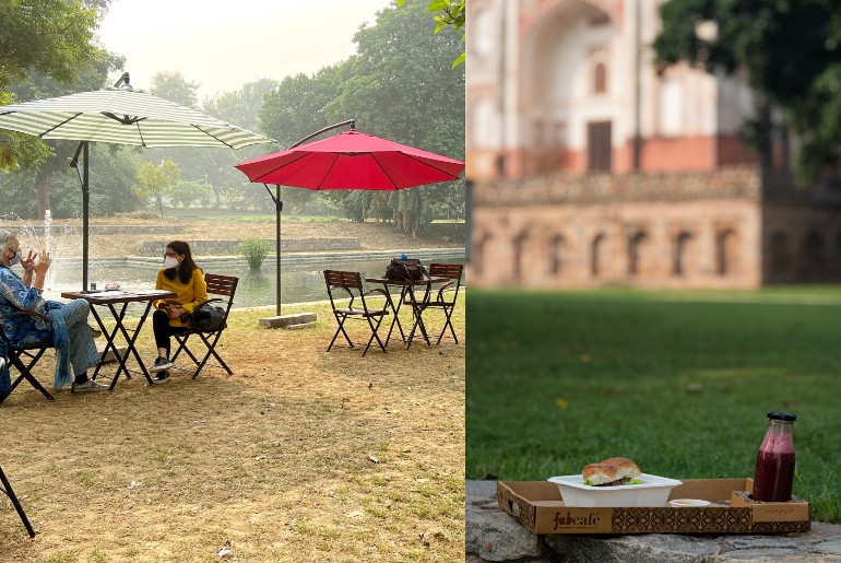 Humayun's Tomb Lakeside Cafe