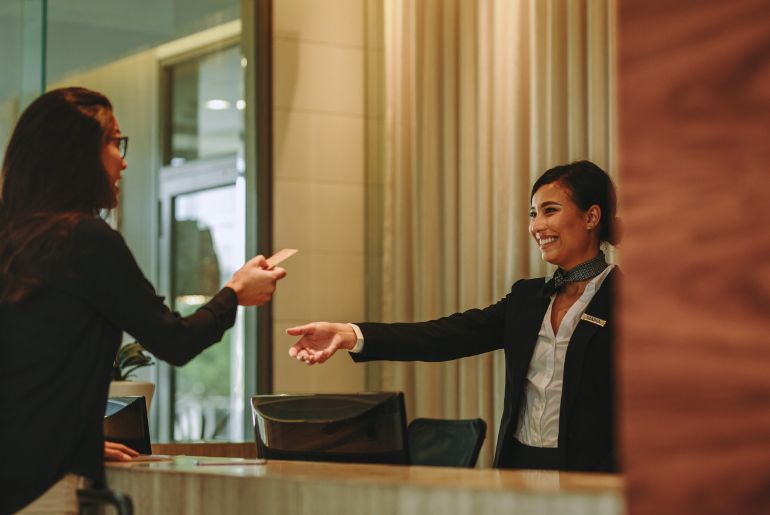 Checking In & Out Of A Hotel