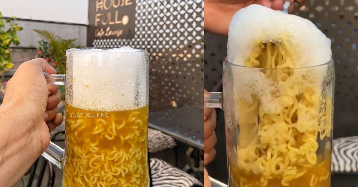 A Delhi Cafe Is Selling Beer Maggi & We Are Freaked Out By The Idea