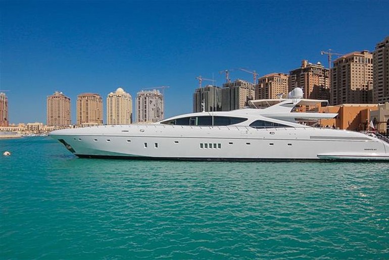 who owns private yacht in india
