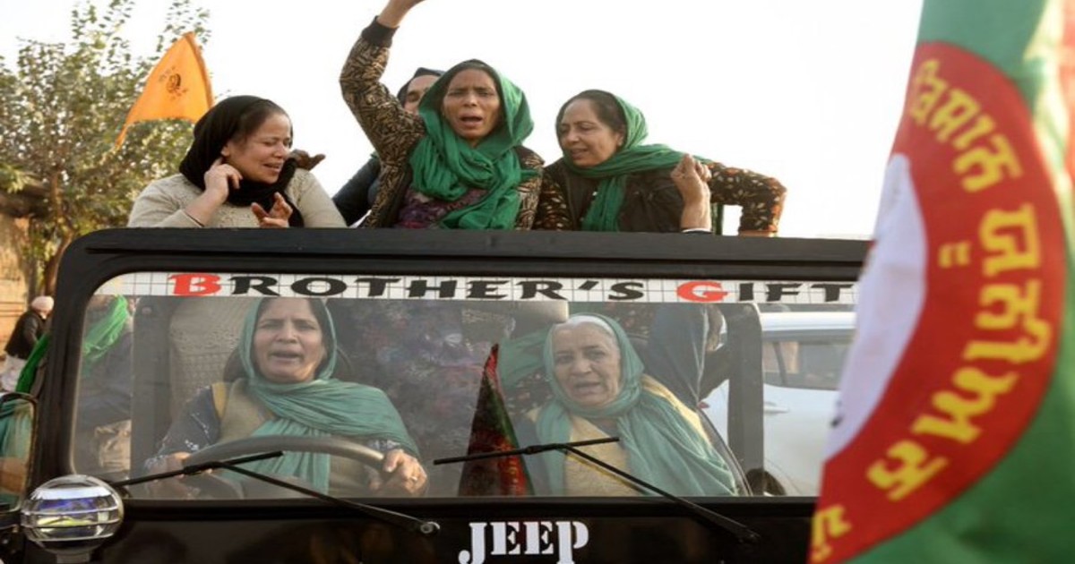 62-Year-Old Woman Drives A Jeep To Join Farmers’ Protest; Punjab Lioness Lauded By Celebs