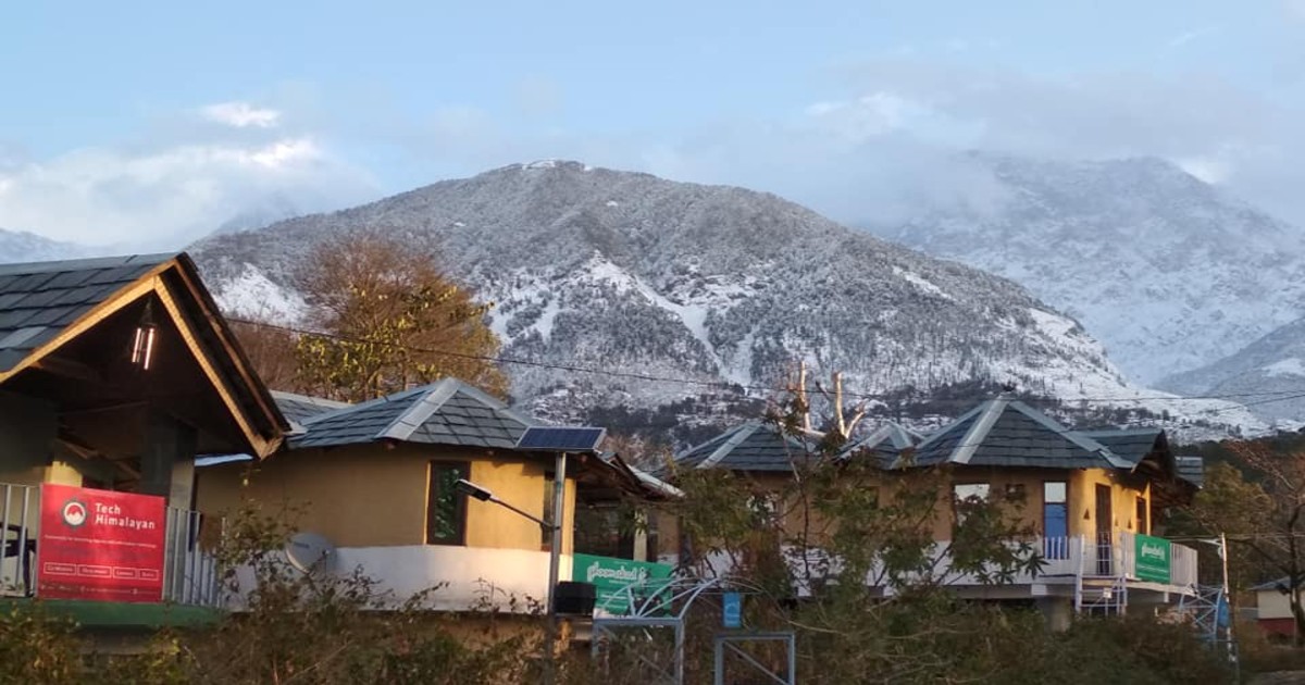 Ghoomakad Co-Working Space Near Dharamshala Has Cottages That Offer Stunning Views Of Snow-Capped Peaks