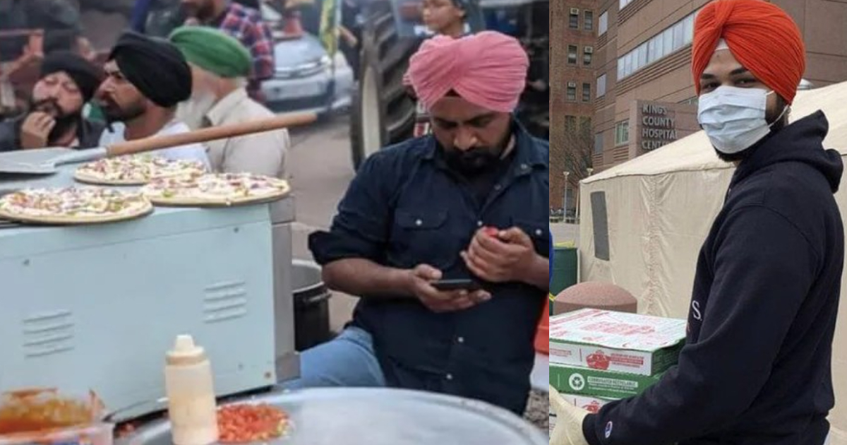 After Foot Massage & Gym Langar, Pizza Langar Organised For Protesting Farmers