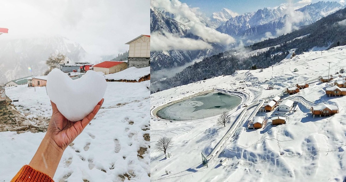 5 Places In Uttarakhand That Will Make You Fall In Love With The Snow