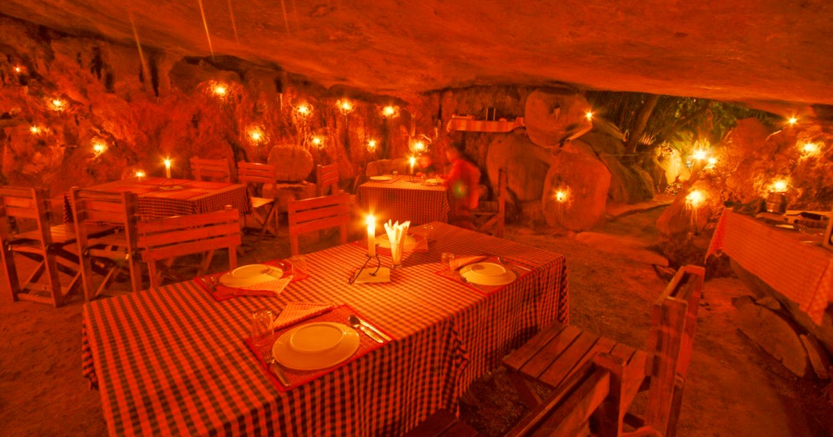 Surreal Dinner Cave Wayanad