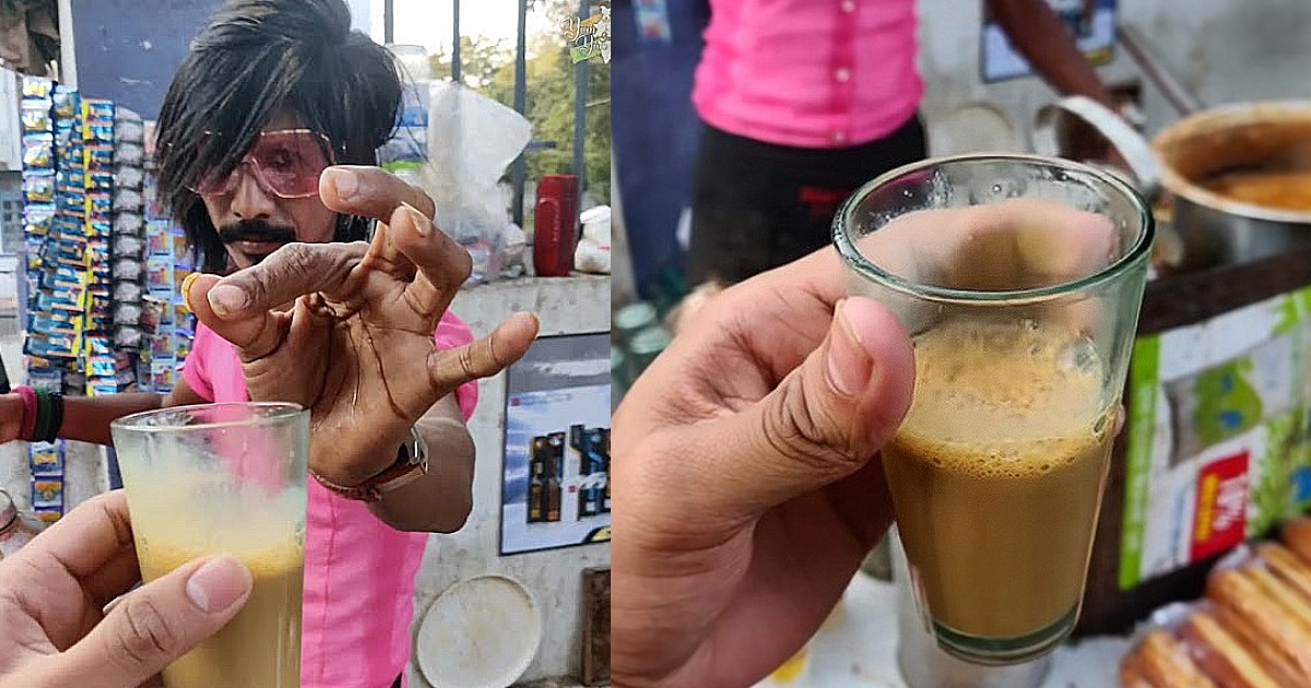 This Chaiwala In Nagpur Serves Tea With An Unbeatable Swag & People Are Loving It!