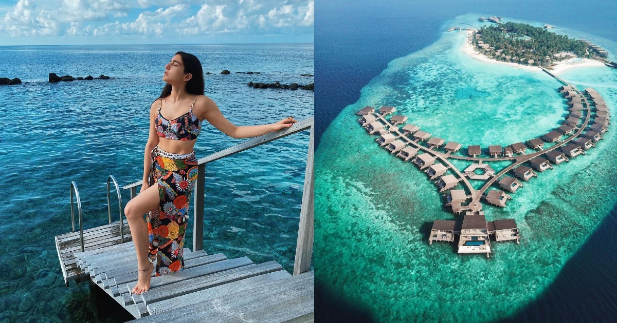 Sara Ali Khan Indulges In Delicacies & Chills By The Beach During Her Maldives Vacation