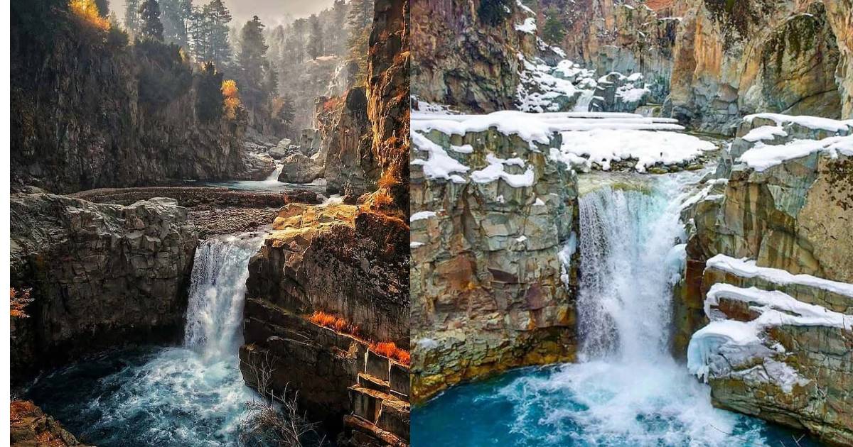 The Aharbal Waterfall In Kashmir Is The Slice Of Heaven We All Deserve In 2021
