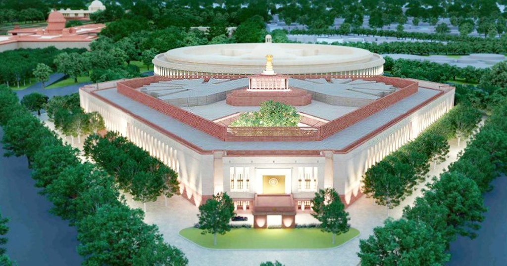 New Parliament Building Delhi
