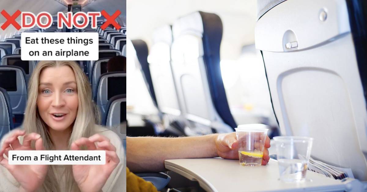 Flight Attendant Warns People About Gross Aeroplane Water In Viral Tik Tok Video