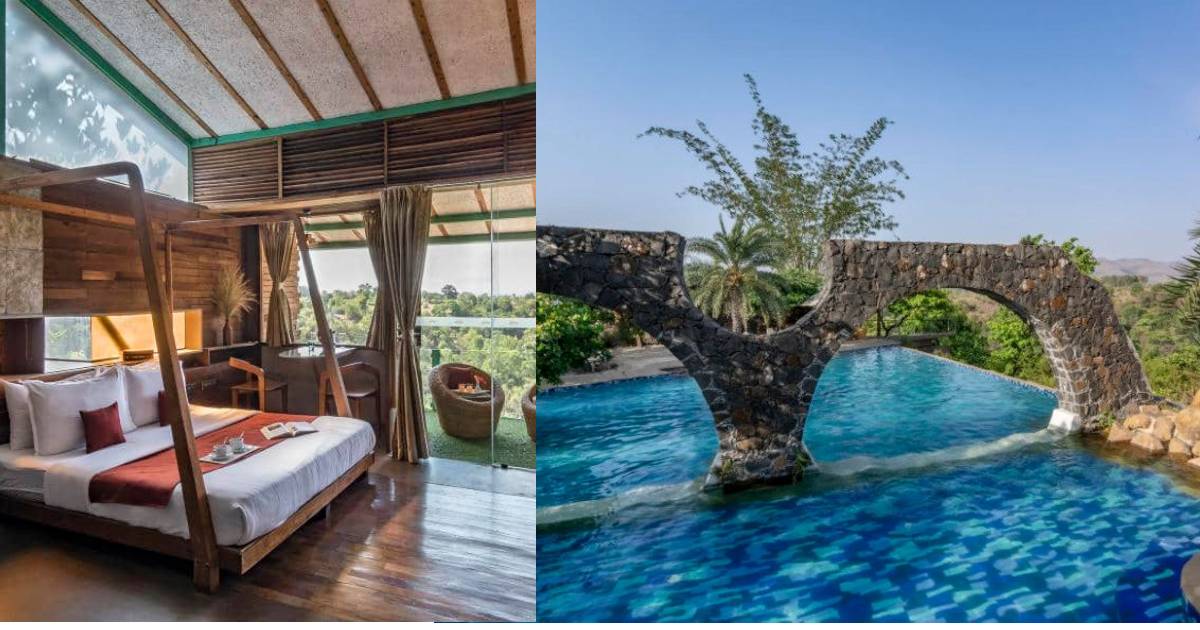 This Villa Near Mumbai With Infinity Pool & Hammock Beds Will Give You Mexico Feels