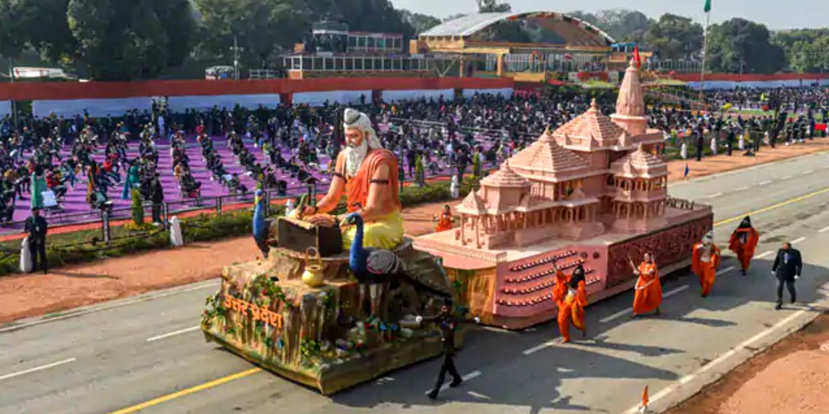Ram Temple Tableau Of Uttar Pradesh Bags First Prize In Republic Day Parade