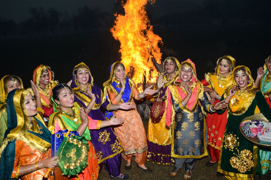 places to celebrate lohri in india 