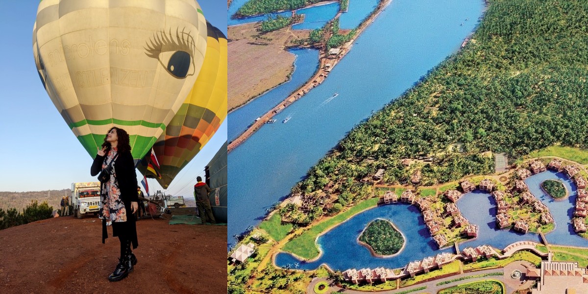 Ditch The Goa Beaches & Experience A Magical Hot Air Balloon Ride High Above The Sea