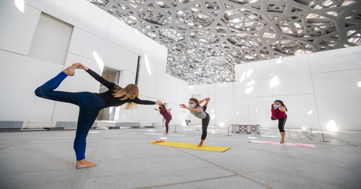 You Can Now Enjoy A Yoga Session At An Iconic Landmark In The UAE