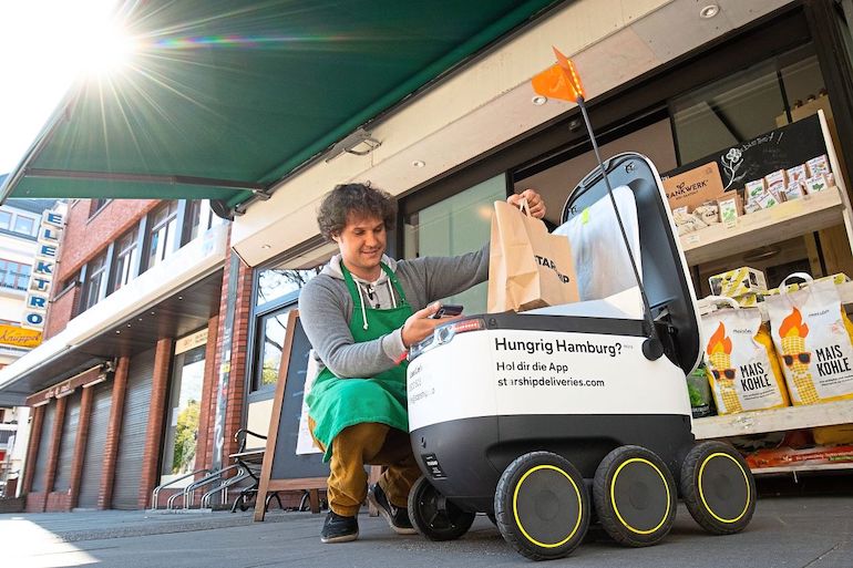 The Future Is Here, Dubai To Get Food Delivery Robots This Year