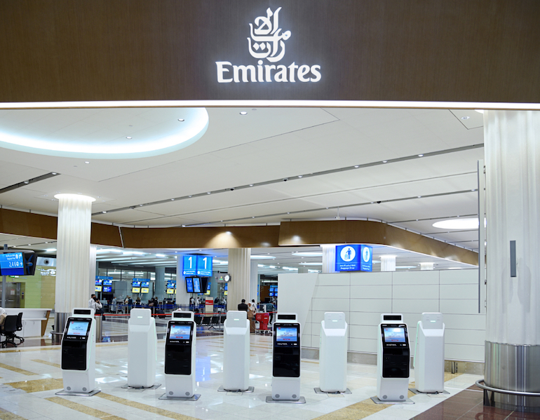 Emirates Contactless Check-in